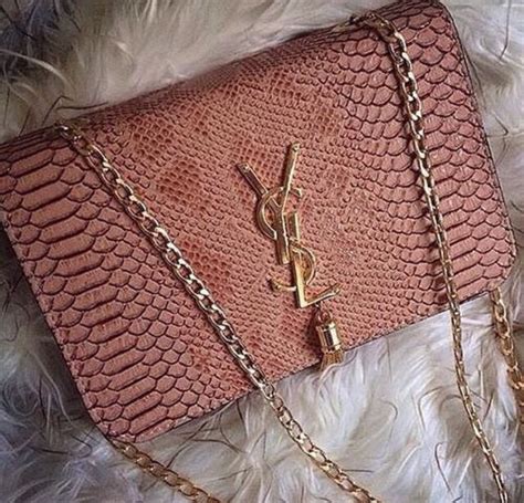 yves saint laurent pink snake purse|ysl snakeskin clutch bag.